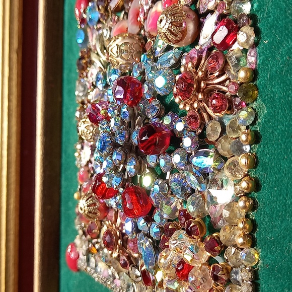 Vintage Homemade Costume Jewelery Art - Picture 4 of 7